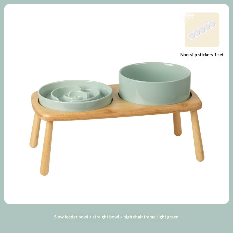 Ceramic Pet Slow Feeding Anti Choking Bowl: The Perfect Solution for Your Pet's Dining Needs