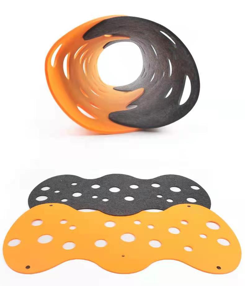 Explore the Joy of Play with the Removable Felt Cat Tunnel Toy