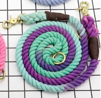 Enhance Your Dog Walking Experience with Our Multi-Color Cotton Pet Long Leash