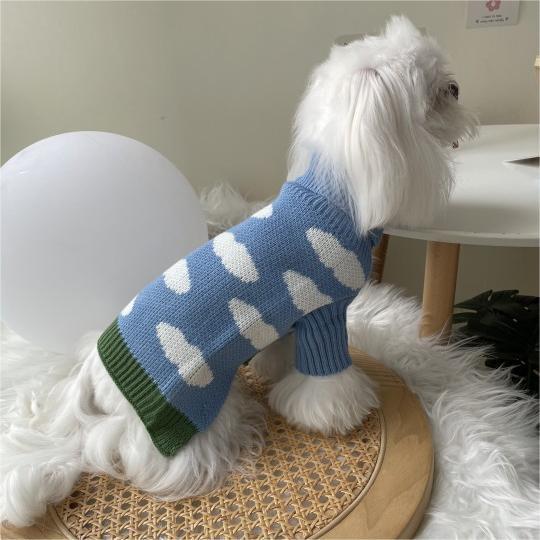 Jacquard Pet Dog Sweater Clothing