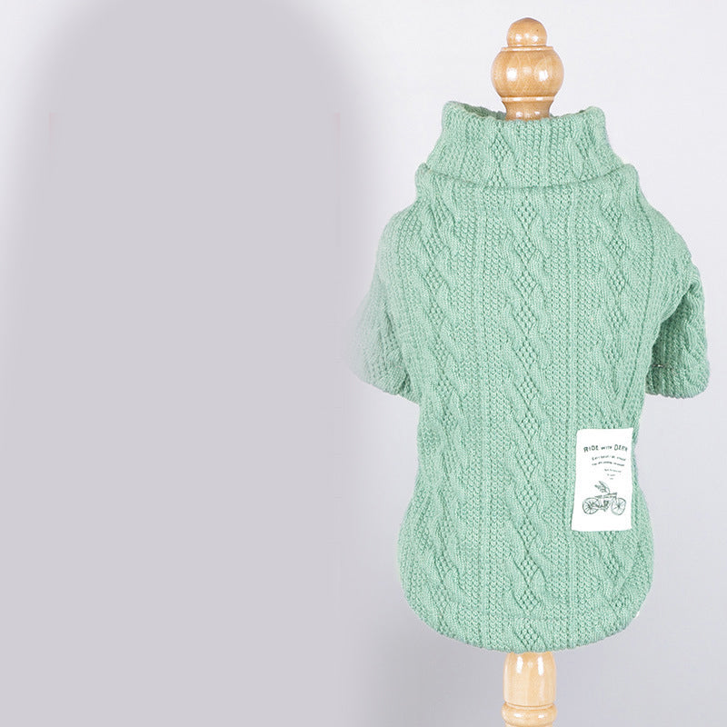 Keep Your Furry Friends Cozy with Our Pet Knitted Warm Sweater Apparel