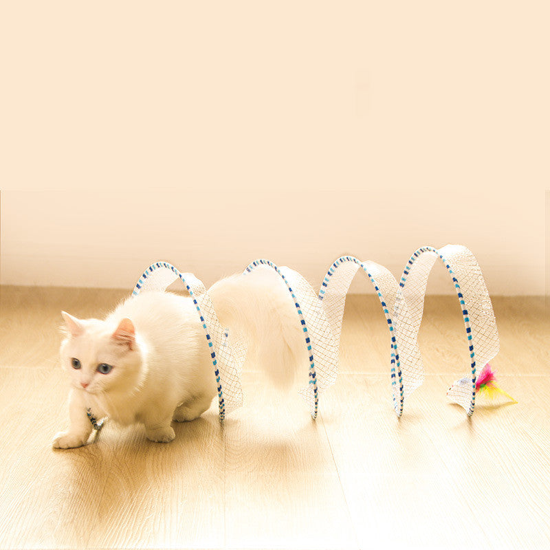 Unleash the Fun: Foldable Cat Tunnel Storage Toy